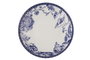 Hermia Juego de Vajilla de Porcelana de 24 Piezas Azul y Blanco